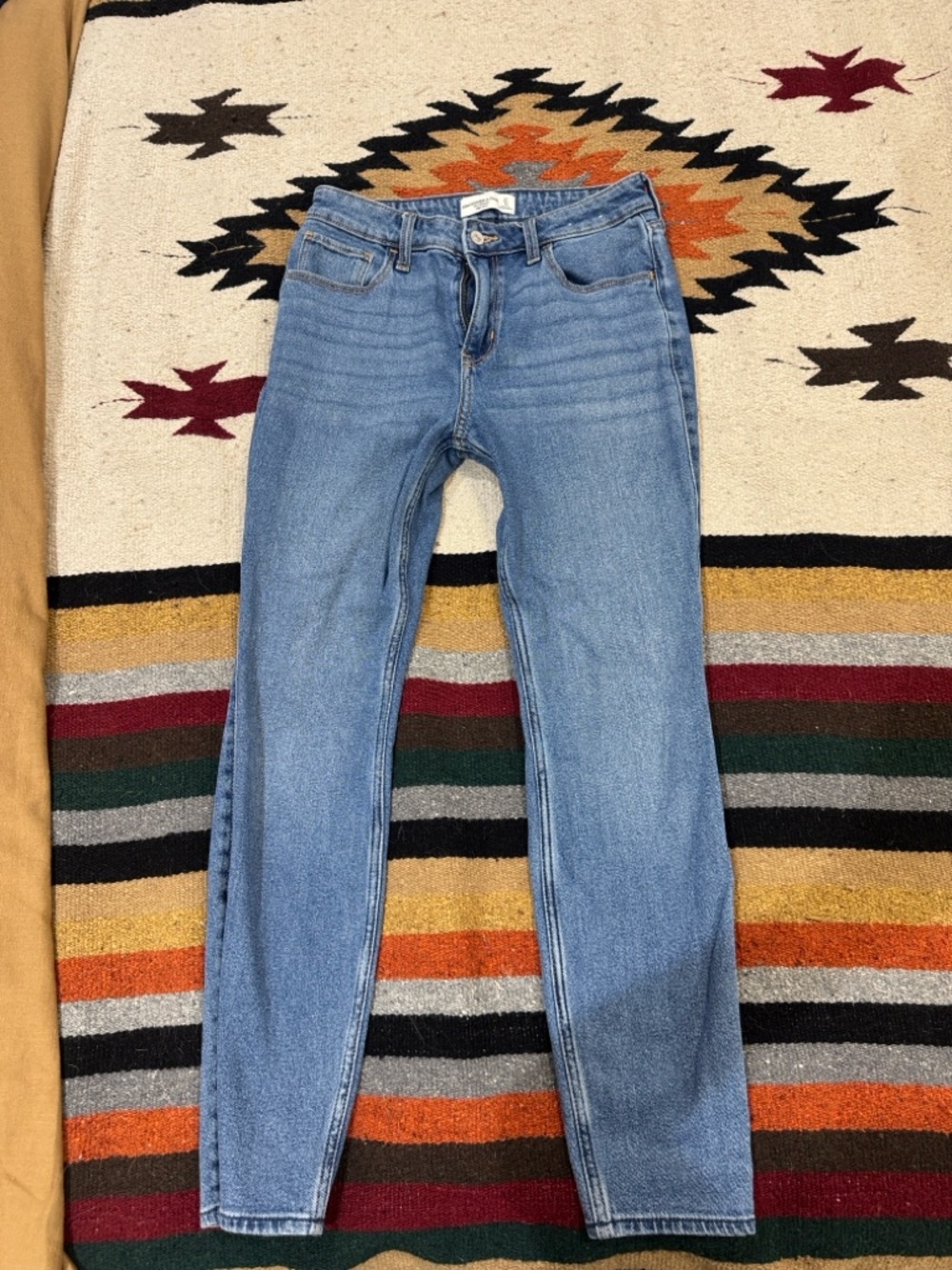 Abercrombie & Fitch Light Blue Skinny Jeans